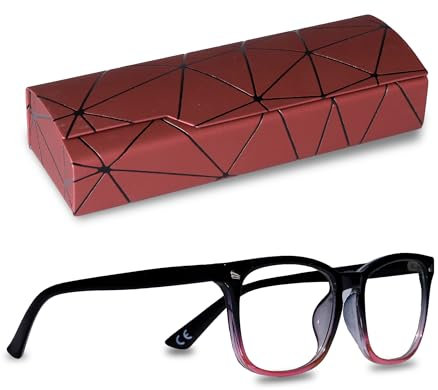 Ziffs Vision® Blue Light Blocking Glasses - Gaming Glasses - Premium Magnetic case & Accessories - Blue Light Glasses Women & Men - British Brand