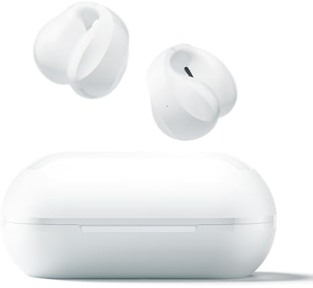 TONEMAC Q3C Open Ear Kopfhörer,EarClip Bluetooth 5.3 Kopfhörer,Kabellos Bluetooth Kopfhörer mit ENC Mikrofon,34H Deep Bass Wireless Earbuds Ohrhörer,zum Radfahren, Fahren, Laufen