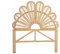sweeek Kopfteil aus natürlichem Rattan für Kinderbett 90 x 100cm