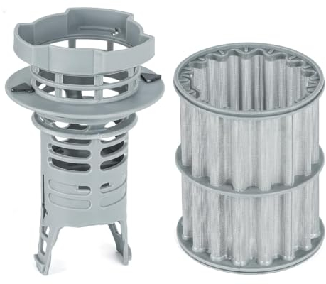 ShnminEU Mikrofilter fein Sieb AP4339631 645038 Kompatibel mit Bosch siemens Neff Constructa Küppersbusch geschirrspüler ersatzteile 00651097, 651097 spülmaschine ersatzteile