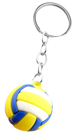 Porte-clés de sport,Porte-clés à thème sportif | Porte-clés de volley-ball | Porte-clés de volley-ball, petit porte-clés de Tennis pour garçons, Souvenir d'équipe sportive