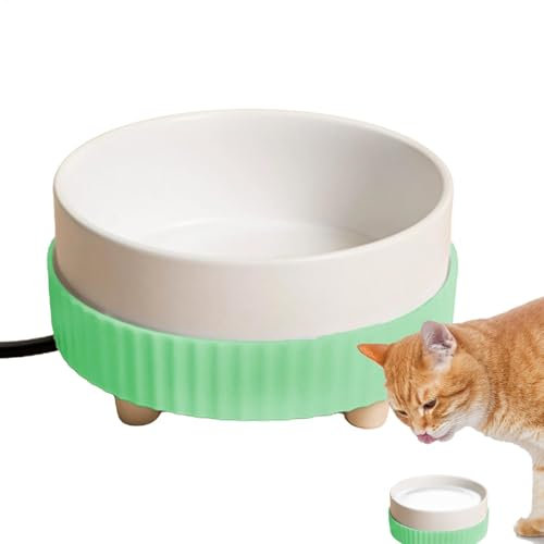 350 Ml Beheizter Wassernapf Für Hunde - Beheizter Futternapf Für Haustiere, Per USB Wiederaufladbarer Warmwassernapf, Haustierspender Für Hunde, Katzen, Kaninchen, Hühner, Enten, Eichhörnchen