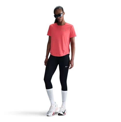 Nike Tempo Dri-Fit Kurzarm-Laufoberteil Für Damen, Magic Ember/Reflective Silv, HQ0648-814, S