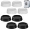 8PCS Anti Vibration Pads for Washing Machine,Shock Absorbing Washing Machine Vibration Pads,Universal Washing Machine Feet Anti Vibration,Noise Reduction and Anti-Slip,for All Washing Machines,Dryers