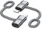 RAVIAD Adaptateur Microphone USB C vers Lightning (Lot de 2), Lightning Mâle vers USB C Femelle pour Microphone de Lavalier pour iPhone, Pas pour Écouteurs/Transmission de Données