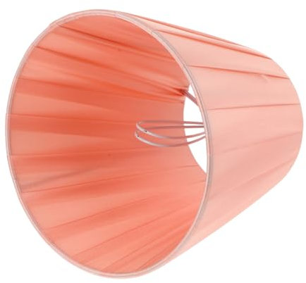 NUOBESTY 1Stück Stilvoller Lampenschirm Altrosa Einfacher Clip Lampenschirm Für Wand Decken Und Tischlampen Dekorativer Lichtbezug Für Gemütliche Atmosphären