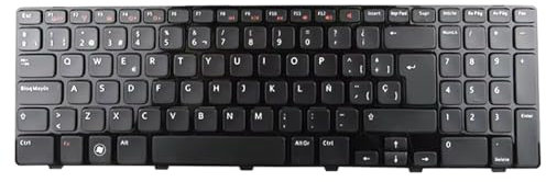 Laptop Keyboard For DELL For Inspiron 15R N5110 M5110 M511R Spanish SP Black With Frame New