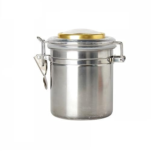 ETZRYSYB Coffee jar Jar Humidifier Sheet Thermometer Show Sealed Can Coffee Tobacco Moisturizing Jar Gift Buckle