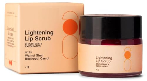 Lightening Lip Scrub for Men & Women | Exfoliates & Brightens Dark Lips | Lip Lightening Scrub for Soft Pink Lips | 7 g (Pack of 1)