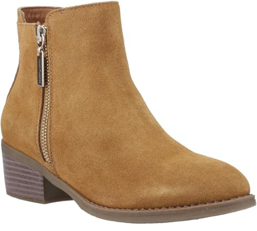 Hush Puppies Ingrid Zip Boot Tan UK 5 TanUK 5Tan Boots (53557) Women's/Ladies