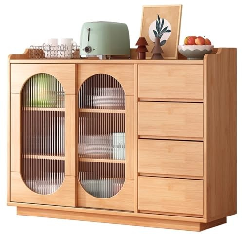 NexaGeniX Sideboard Sideboard household living room wall storage display cabinet multifunctional cupboard Kitchen Storage