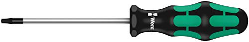 Wera 05138270001 20 x 300 mm 367 TX BO Screwdriver for Tamper-Proof TORX Screws - Silver