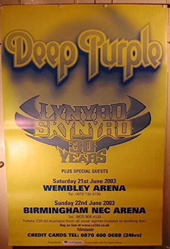 Deep Purple – 101 x 152 cm zeigt/Poster