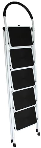 Leiter Haushaltsleiter Klapptritt Trittleiter Stehleiter Klapptritt 5 Stufen K5