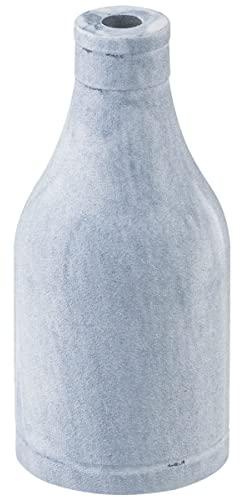 Home Sweet Home Modern Lampenfassung Dekoration Hülse | Rund | 4.5/4.5/9cm | Beton | Dekoration für E27 Lampenhalter aus Aluminium gemacht | für E27 Glühbirne | ENEC geprüfte Standard