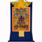 Gandhanra Thangka Tibetische Wandbehang,Acht Medizinischer Buddhas Thangka,Heißgeprägter Buddha Wandteppich für Zen Wohnkultur, Meditation, Spirituelle Entspannung und Ruhe