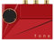 Khadas Tone2 Pro 3.5/4.5mm Jack, amplificatore per cuffie, HiFi DAC portatile ES9038Q2M DSD512 | 768K/32Bit, supporto decodifica MQA，Compatibile con ipad, telefono, computer e altoparlante (Rosso)
