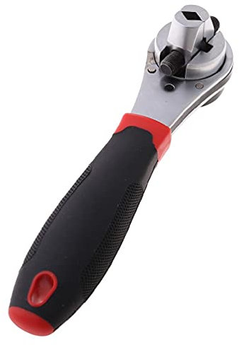 Llave de carraca ajustable 6-22 para reparación de coches, multifunción, cierre rápido, llave combinada, herramienta de trabajadores, juego de llaves hexagonales, llave Allen, destornillador hexagonal