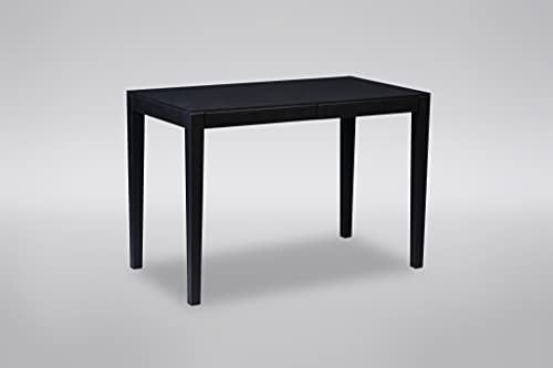 M2 Kollektion Gunar Schreibtisch, Holzwerkstoff, schwarz, B/H/T = 110x75x60cm