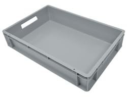 METRO Professional Eurobehälter Grau - 60 x 40 x 12 cm