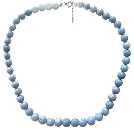 Xen Blue Opal - Collier Kugeln 48 + 5 cm 925 Silber 48