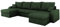 Mirjan24 Ecksofa Kristofer U Cord, Design Eckcouch Couch mit Schlaffunktion, DREI Bettkasten, Wohnlandschaft, Bettfunktion, U-Form Sofa, Seite Universal, Farbauswahl (Poso 14)