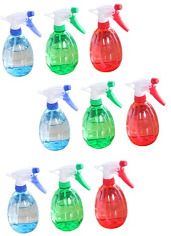 FRCOLOR 9pièces Pulvérisateur à Pression Manuel Arrosoir Bouilloire à Pulvérisation Outil Arrosage Léger Et Facile à Transporter Pour Jardinage Et Pâtisserie