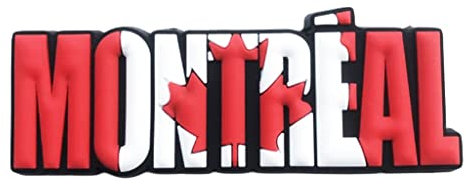 Montreal Kanada 3D-Buchstaben Kühlschrankmagnet, Souvenir-Geschenk, PVC, handgefertigt, Montreal-Kühlschrankmagnet, Heim- und Küchendekoration, Kollektion