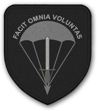 Patch 1KP KSK Facit Omnia Voluntas 1 Kompanie Kommandospezialkräfte #40644