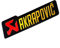 POKVEA 3D -Aluminium -Motorradaufkleber -Aufkleber -Aufkleber for Akrapovic -Abgas -Muffler -Auto -Moto -Dekoration (Color : 10cm Yellow)