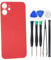 Sunrise glow Red Back Glass Replacement for iPhone 12 mini with pre-cut adhesive