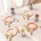 ROBOTIME 4-Set Wooden Play Dishes Set Age 3+, 29PCS Kids Toy Plates and Cutlery for Pretend Play Food Kitchen Set, Montessori Toy Kitchen Accessories, Durable and Safe Gift for Girls and Boys