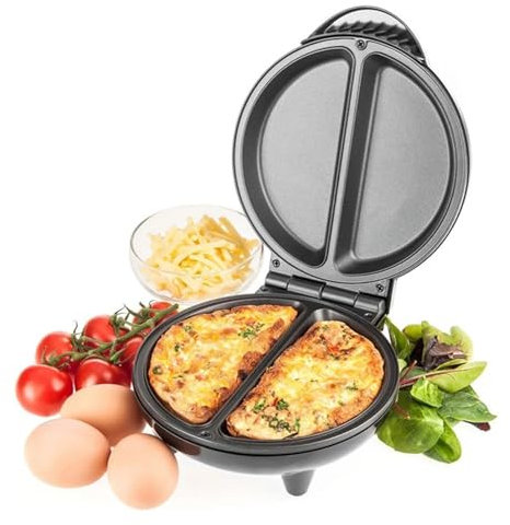 Forno per Pizza Elettrico 850W Forno per Pizza Portatile da Tavolo per Pizza Macchina per il Pane da Banco per Pizza Frittata Torta di Pane BBQ (Spina europea 220 V)