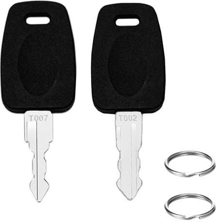 GVSS 2 Pièces Clé de Voyage pour Valise, Clé TSA007 TSA002 pour Serrure de Bagages,Clé Principale pour Cadenas TSA Valise Avion,pour Douane des Bagages,Compatible avec Plupart des Serrures TSA