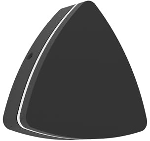 EGLO LED Wandleuchte außen Pedersano, dreieckige Außenlampe drehbar | Außenleuchte Hauswand, Outdoor Wandlampe Schwarz, warmweiß - neutralweiß - kaltweiß, IP44