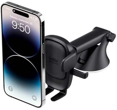 iOttie Easy One Touch 6 Dashboard & Windshield Mount | universelle KFZ-Handyhalterung | Befestigung über Saugnapf auf Armaturenbrett oder Windschutzscheibe | Easy One Touch Funktion
