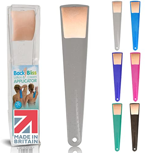 BackBliss Easy Reach Lotion Applicator for Backs - Made in Britain for Men and Women Clear