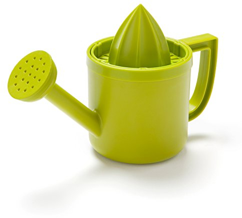 PELEG DESIGN - Lemoniere Zitronenpresse | 2 in 1 Zitruspresse grün | Limettenpresse Kunststoff | Lemon squeezer | Handpresse mit Ausgießer manuell | Geschenk an Weihnachten, Geburtstag, Valentinstag