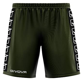 GIVOVA Pantaloncino Poly Band Verde Militare