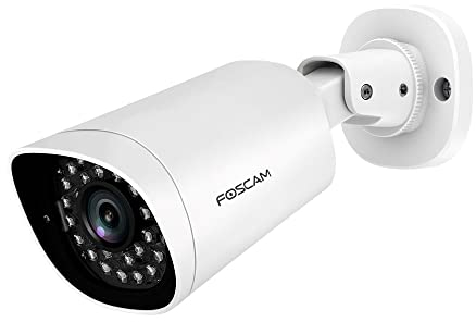 Foscam G2EP 1080P PoE-Überwachungskamera, AI menschliche Erkennung, Nachtsicht, Alexa-kompatibel, (PoE, P2P, IP66, ONVIF)