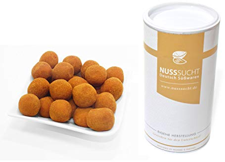 Marzipankartoffeln Zimt & Kakao | Marzipankugeln aus Mittelmeermandeln | Marzipan Handgerollt (250)