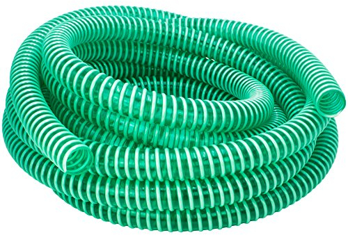 AWM Saugschlauch Grün 1 1/2 (38 mm) Spiralschlauch Förderschlauch Druckschlauch Pumpenschlauch (25 Meter)