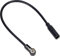 Audioproject A406 - Adaptateur d'antenne d'autoradio DIN 150 OHM à ISO 50 OHM Ancien > Nouveau Flexible avec câble d'antenne 25cm Voiture Voiture Antenne Auto Radio Adaptateur d'antenne