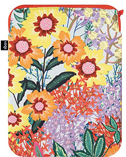 LOQI Laptop Cover Pomme CHAN Thai Floral Recycled