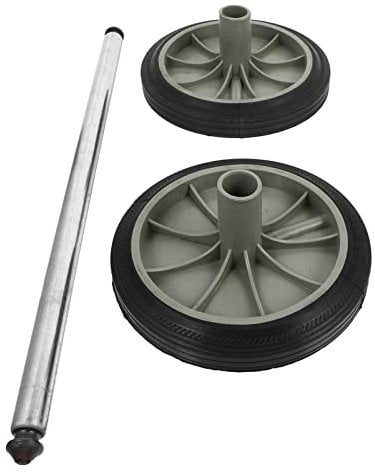 Angoily Furniture Wheels Trash Can Outdoor 1 Set Replacement Wheels Hollow Shaft Rubbish Can Wastebasket Pulley Wheel Accessories