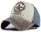 YULOONG Vintage Baseball Cap Washed Denim Trucker Hut Mode Pentagramm Sternmuster Outdoor Sonnenhut 100% Baumwolle Unisex A