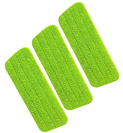 ARSUK Almohadillas de Repuesto para Mopa en Spray- 6 Piezas Cabezales de Microfibra Reutilizables Compatibles con Las Principales Mopas en Spray y Planas Limpieza en Seco y Húmedo para Suelos
