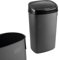 Dihl - UK MADE - 50L Anthracite Grey Sensor Bin with Black Sensor Bin Lid Kitchen Waste Dust Bin Automatic Motor