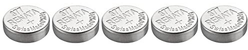 RENATA Lot de 5 Piles Bouton Silver Oxyde 377 / SR626 SW 0% Mercure