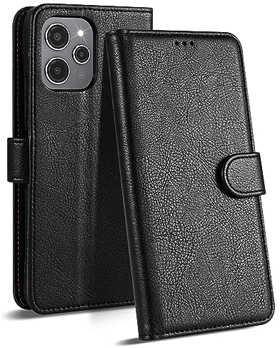 Case Collection pour Xiaomi Redmi 12 - Coque de Telephone en Cuir de Première Qualité | Protection RFID | Porte-Carte et Pochette à Monnaie Etui | Compatible avec Coque Xiaomi 12